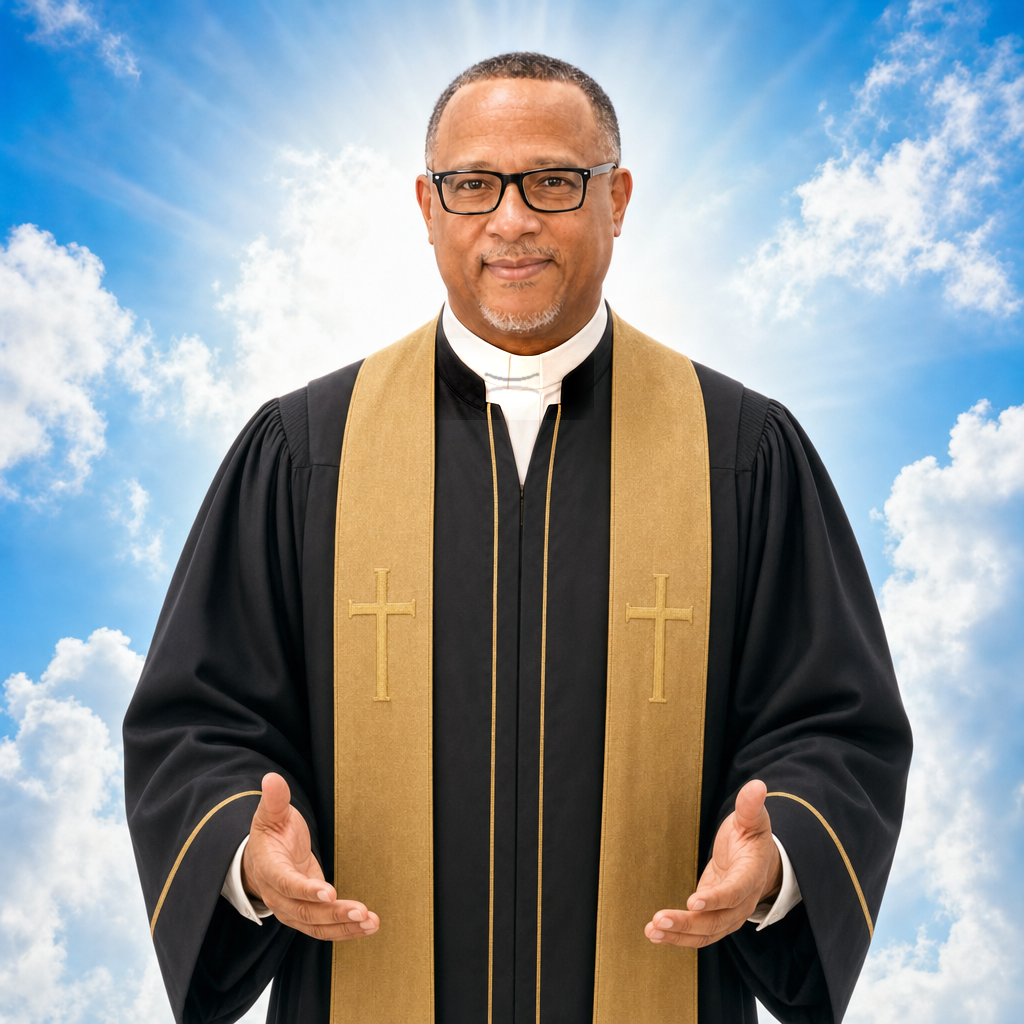 Pastor Gibson guiding the Biblical Questions conversation